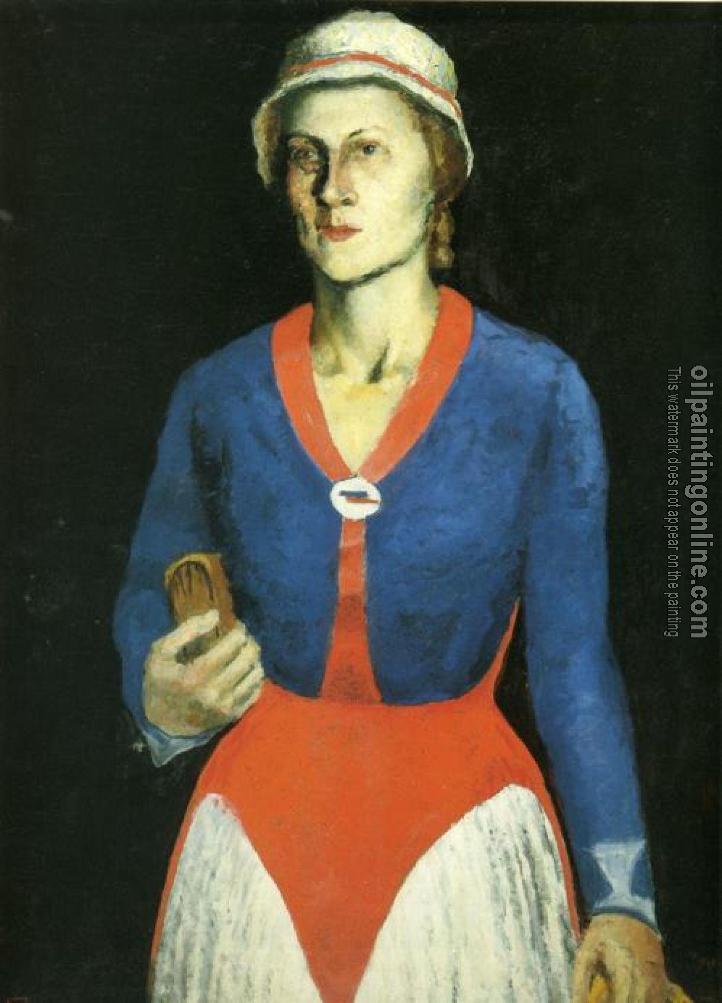 Kazimir Malevich - Portrait of the Artist Wife